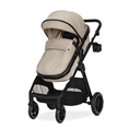 ASPEN PASSEGGINO PER BAMBINI 2in1 fino a 22 kg con sedile trasformabile CAPPUCCINO con coprigambe